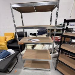 New Storage Shelves 5 Tier Garage Shelving Heavy Duty Garage Shelves Adjustable Metal Shelving