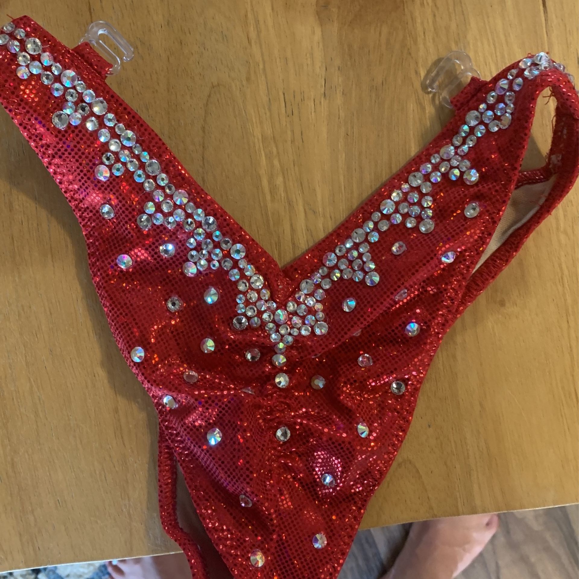 Red Figure Suit