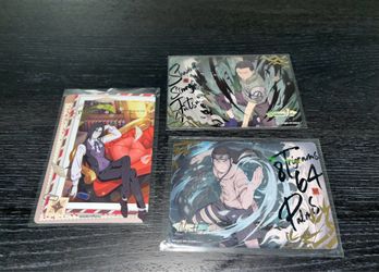 Naruto Kayou series 3, 2, and 1