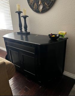 Black Hutch / Entry Table / Buffet