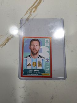 Lionel Messi panini world cup 2026