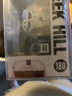 Tyreek hill signed and Beckett certified Funko