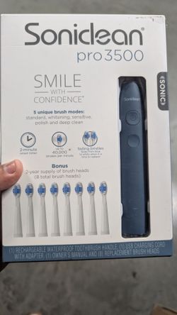 Soniclean Toothbrush