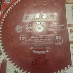 Brand New Diablo 12in Fine Finish Sawblade. Cash Only. Pickup Or Meetup Only 