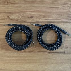 Fender Custom Shop Black Tweed Guitar Cables