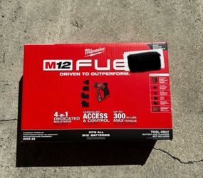 Milwaukee new Kit drill driver installation 12M fuel