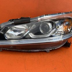 2016 2017 HONDA ACCORD LEFT DRIVER SEDAN HALOGEN LED HEADLIGHT OEM 33150-T2A-A61