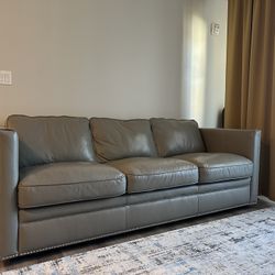Leather sofa