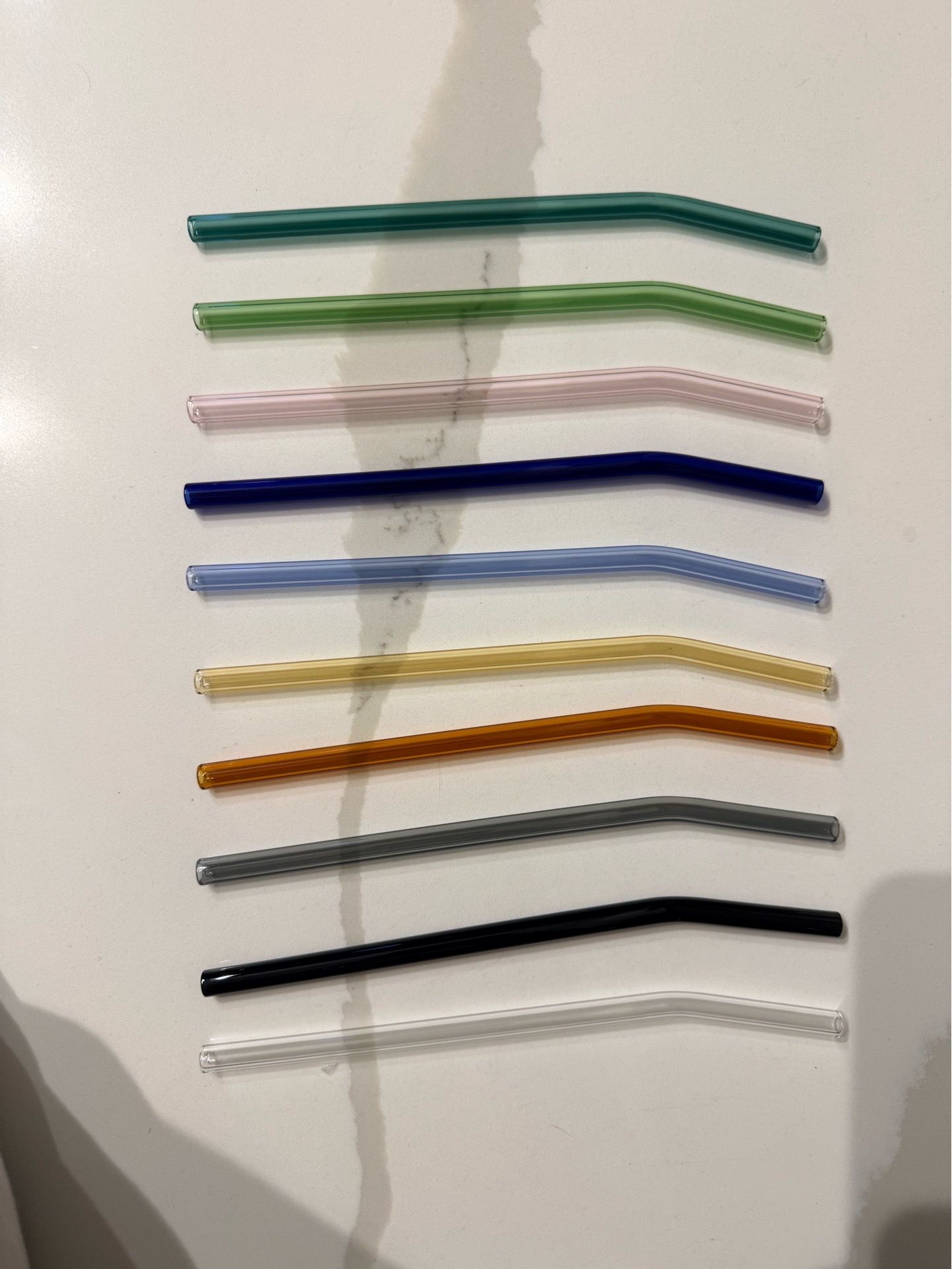 Straws and cleaner