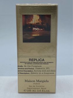 Maison Margiela By The Fireplace EDT 3.4 oz 100 MI New In Sealed Box *Authentic*