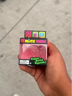 Nee Doh Nice Cube pink