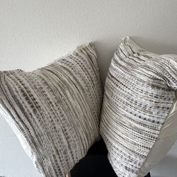 White Couch Pillows