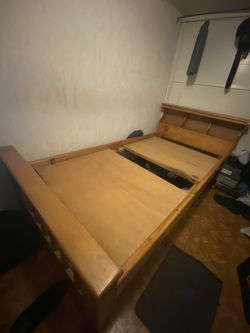 Twin Wood Bed Frame