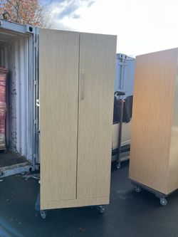 Maple Closet Storage 