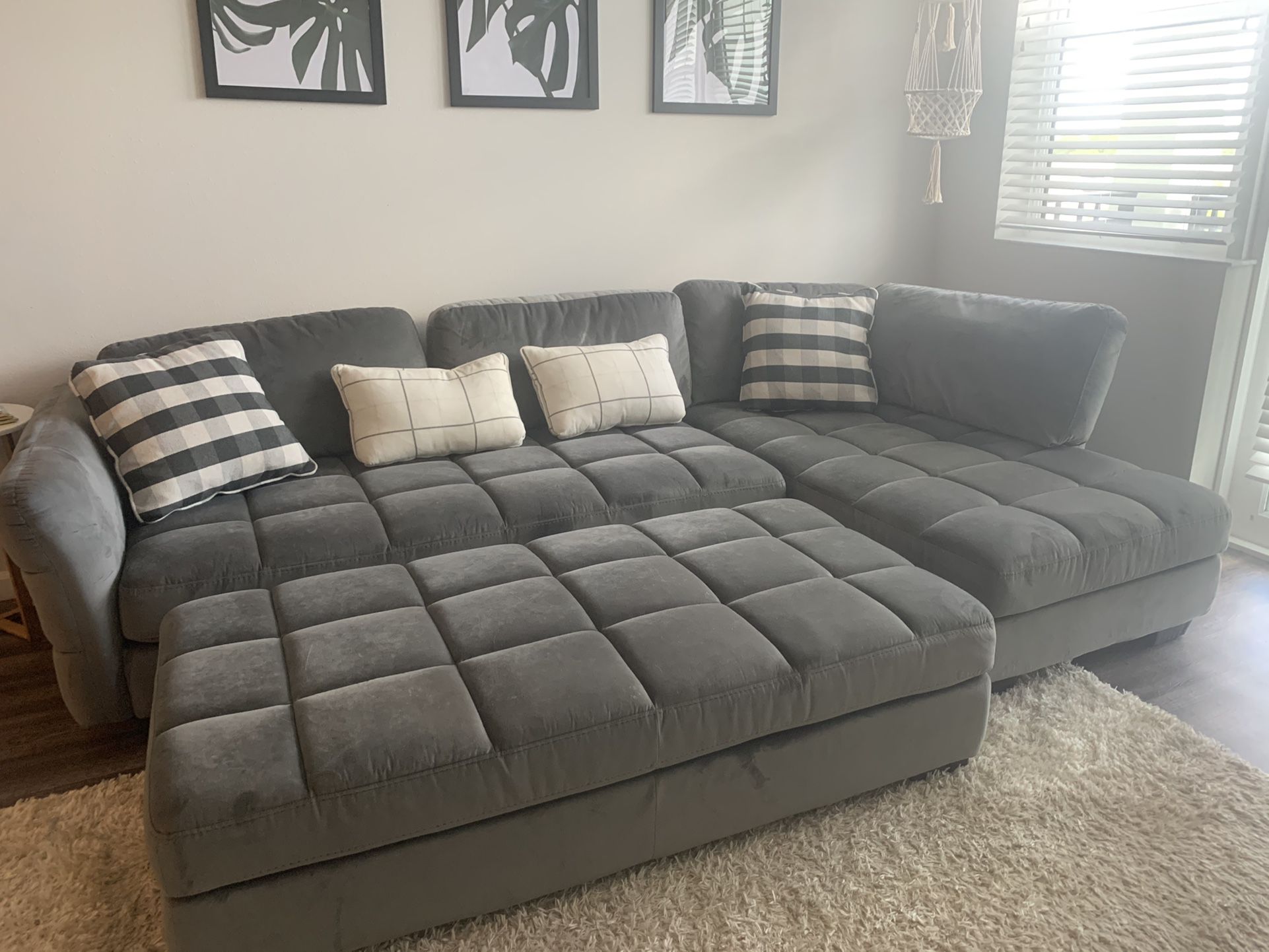 Grey Couch 900