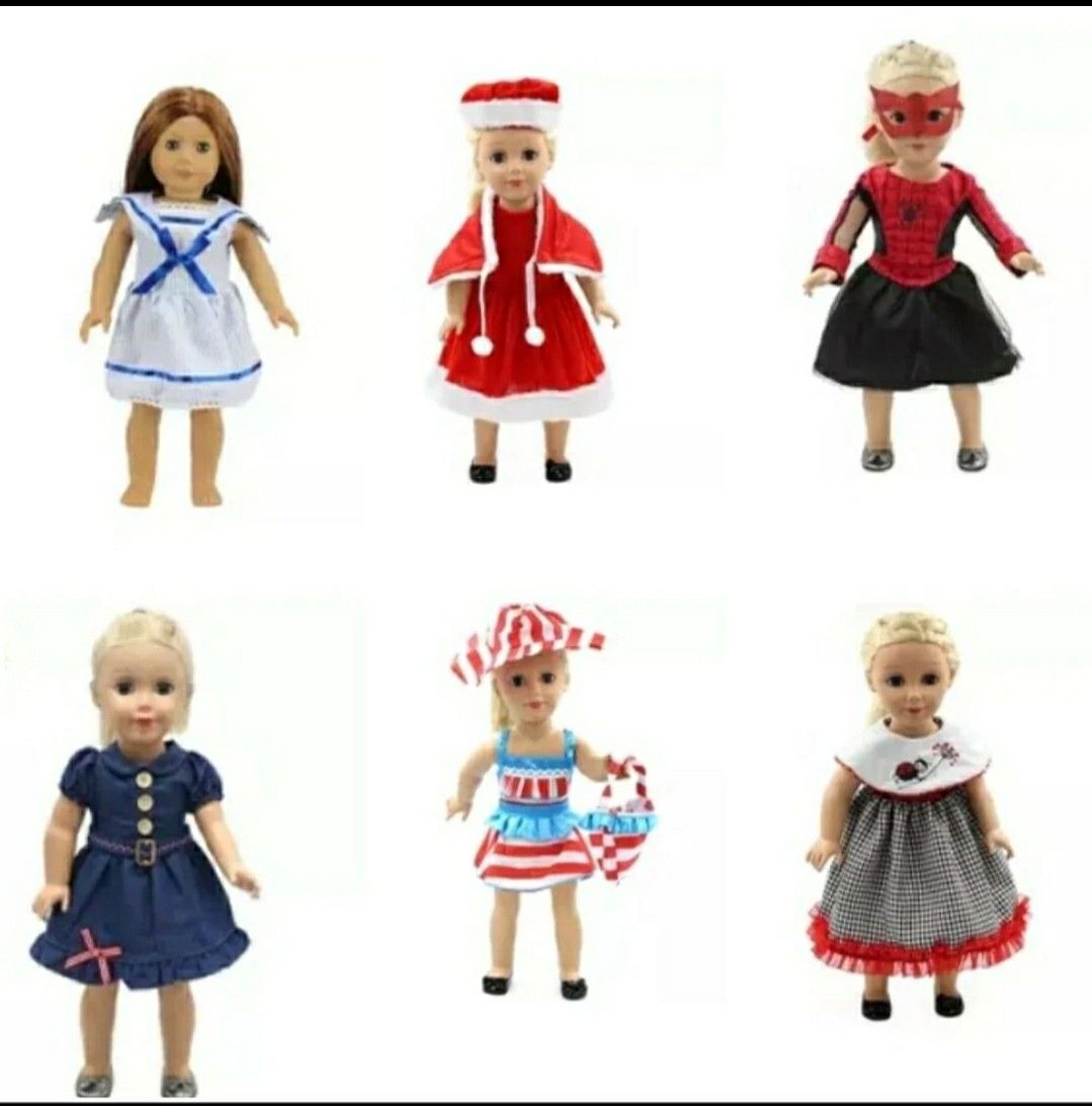 8 America Girl/18in Holiday Doll Clothes
