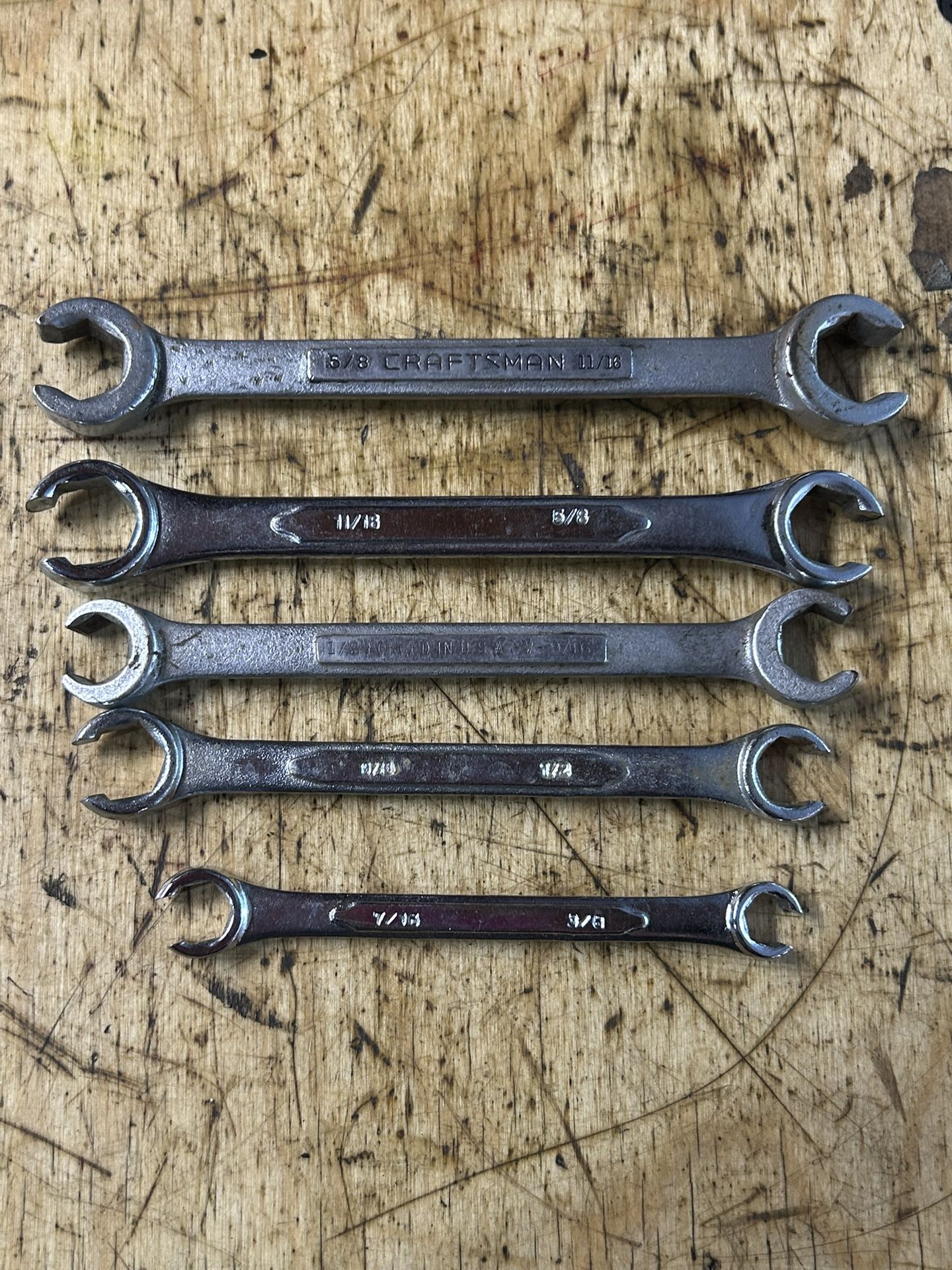 Line Wrenches, Various Brands, Std