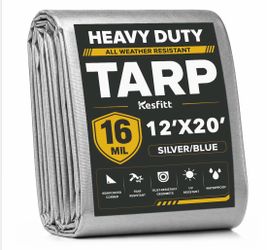 Heavy duty tarp 12 x 20 feet