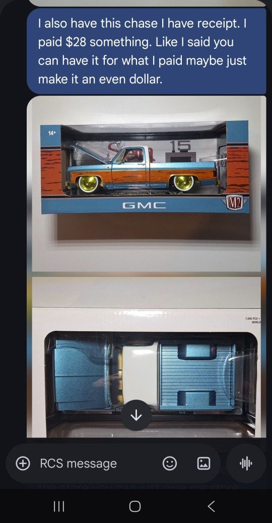 M2 Machines Chase 1976 GMC Sierra Grande 15 Custom