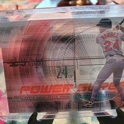 Manny Ramirez 1999 Upper Deck Power Surge Insert Baseball Card