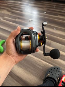 Piscifun® Alijoz 400 Saltwater Freshwater Baitcasting Reel With Bait Clicker