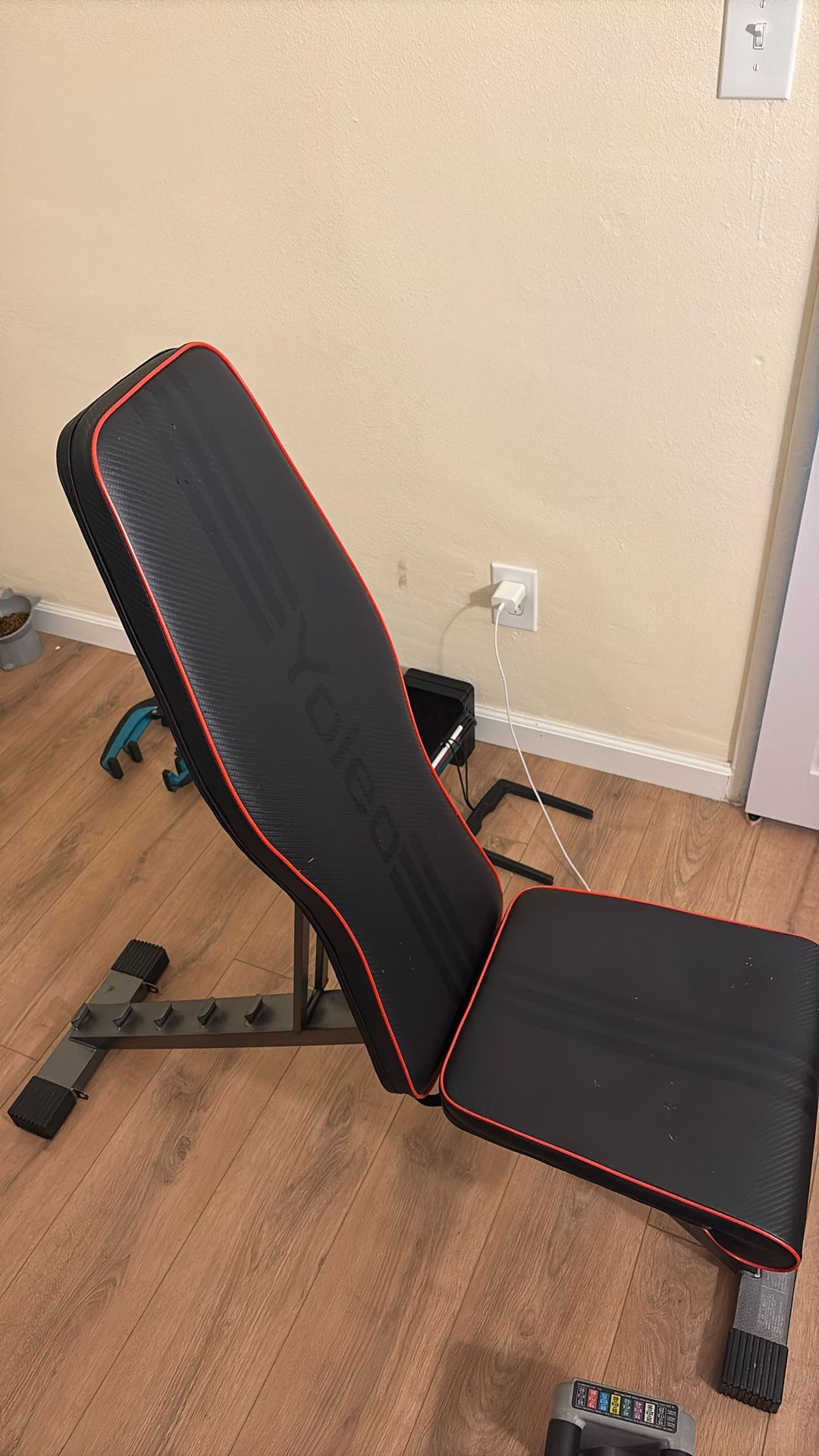 Adjustable Weights and Bench