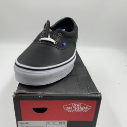 Black Low Vans Size 10.5