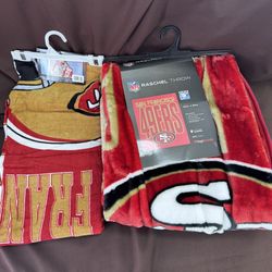 49ers Throw & Beach Towel