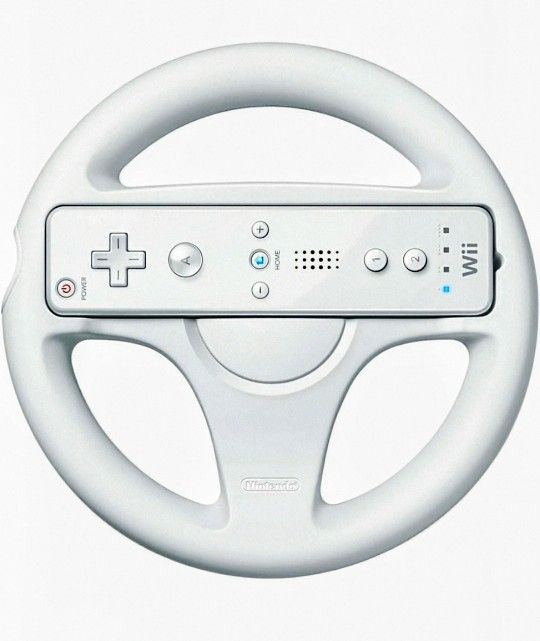 Nintendo Wii & Wii U "steering wheel" attachment