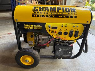 Champion 7000W Portable Home Generator- Gasoline