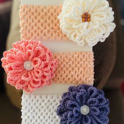 New Baby & Girl Crocheted 🧶 Headbands