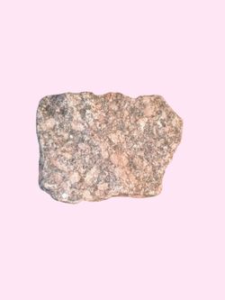 Raw Pink Colored Diorite Igneous Rock Specimen, 3.0" x 2.0" & other various sizes. See Photos