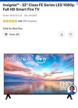 Insignia Fire TV Smart TV  43 inch