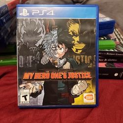 My Hero One's Justice Ps4