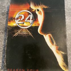 24: Season Four (DVD)             7 DVD SET With paperwork.