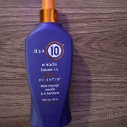 It’s a 10 Miracle Leave In Plus Keratin