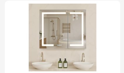 LED Mirror Medicine Cabinet