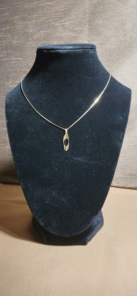 14 Karat Gold Charm Necklace