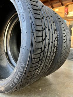 FOR SALE: (2) BRAND NEW ADVANTA TIRES (235/35/19)