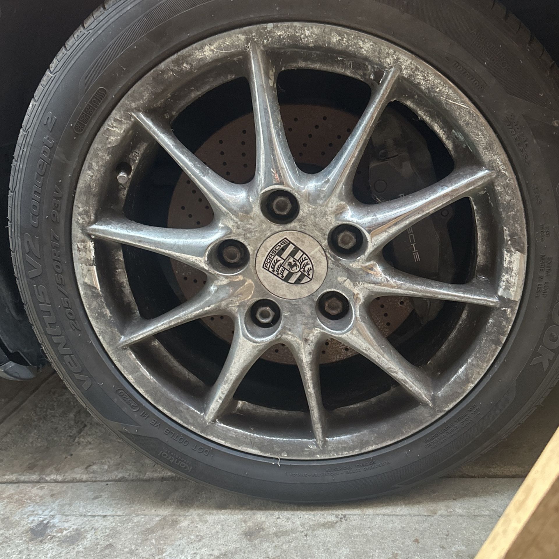 Drivers Side Rim Porsche Tire Rim (left Driver Side ) for Sale in Inglewood, CA - OfferUp