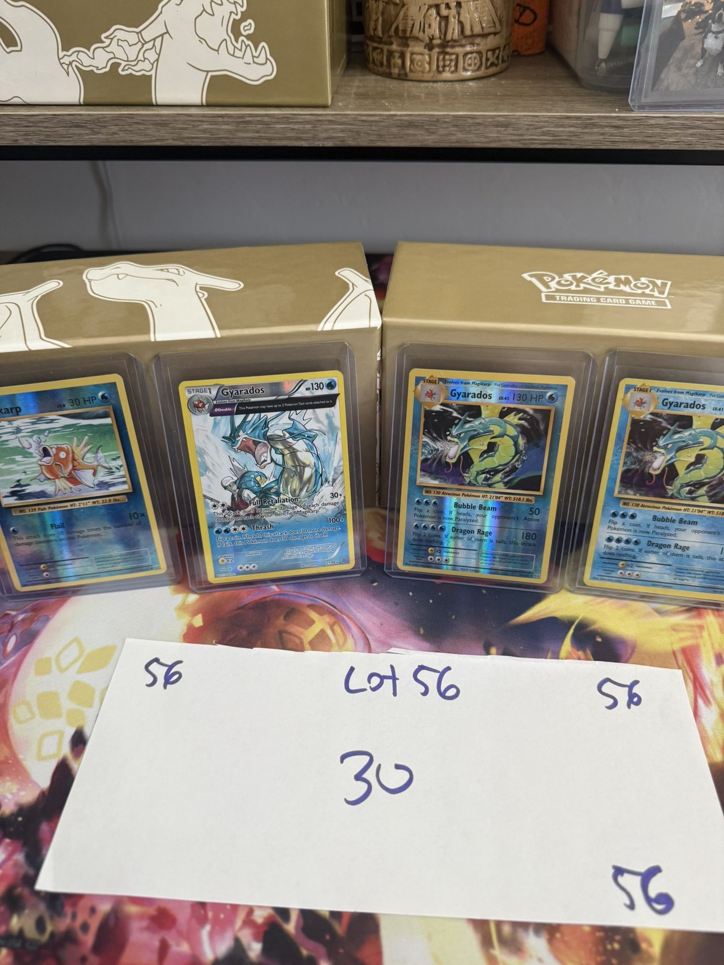 Lot 56 Pokémon Cards Gyarados