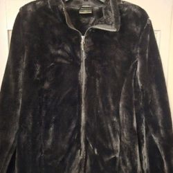 Women's New Faux Fur Jacket - Large
