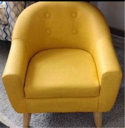 Toddler yellow chair