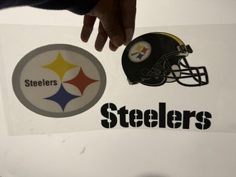 Pittsburgh Steelers UV Sticker