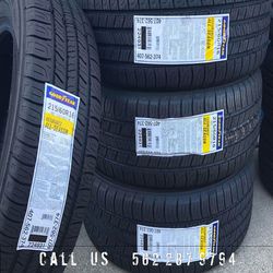 215/60r16 GOODYEAR NEW Set of Tires installed and balanced for FREE
