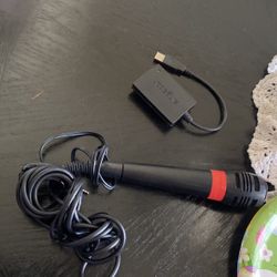PS2 Singstar Mic And USB Converter 