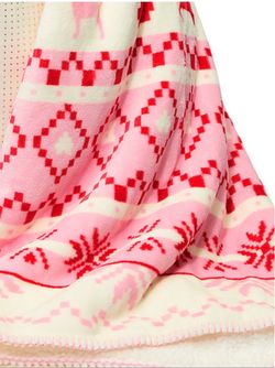 New PINK sherpa blanket
