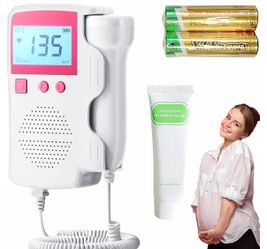 Fetal Heartbeat Doppler Pregnancy Accessories Portable Baby Monitor Heartbeat Bag Easy to Use 