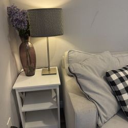 End Tables, Coffee Table And Lamps