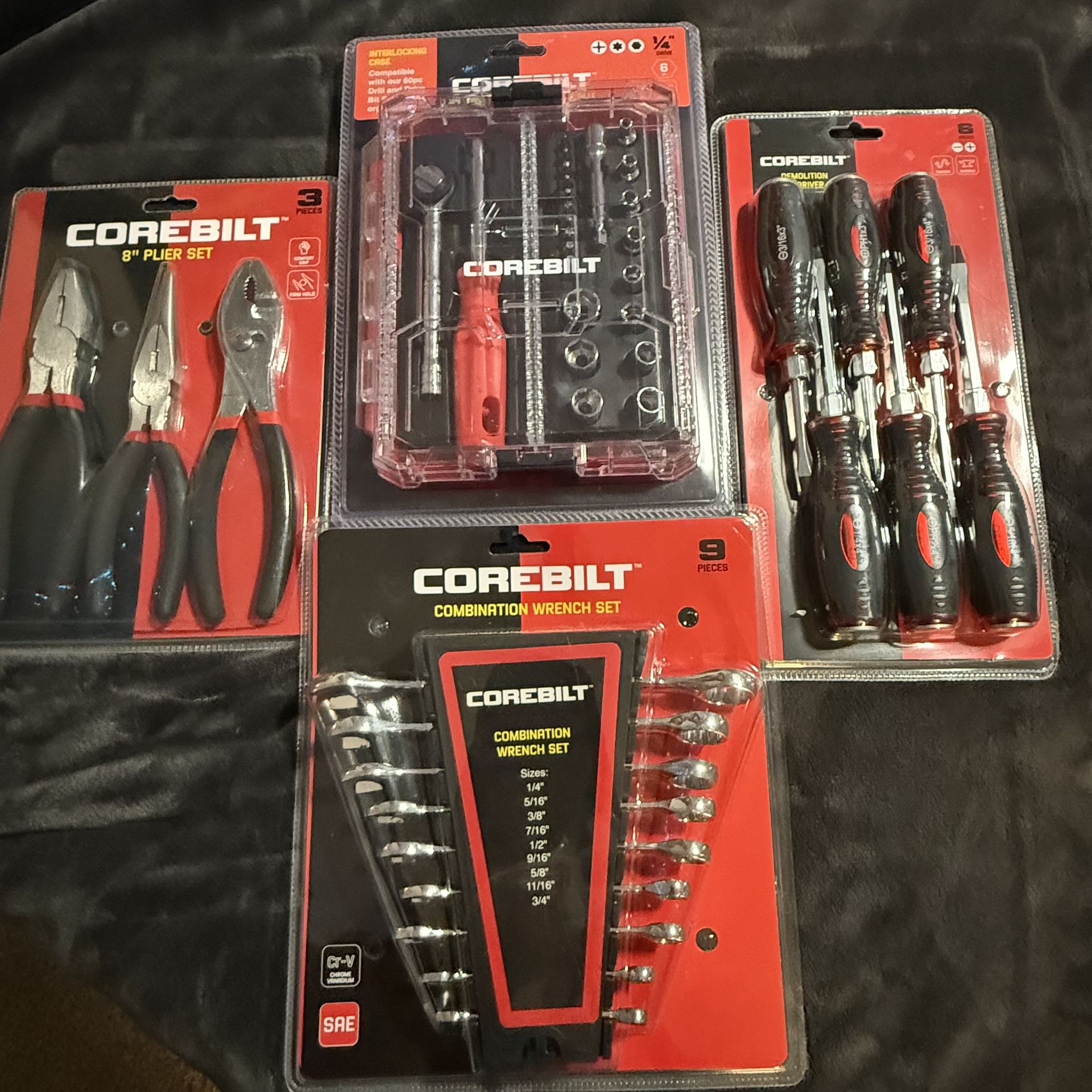 COREBILT BUNDLE TOOLS SET for Sale in Grand Prairie, TX - OfferUp